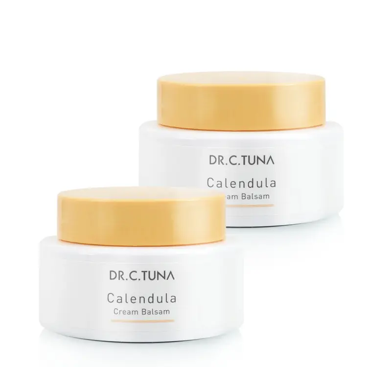 image of SET 2/1 CALENDULA CREAM BALSAM 80ML DR C TUNA